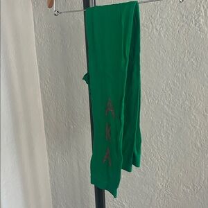 Green Leggings with Sparkle AKA Accent